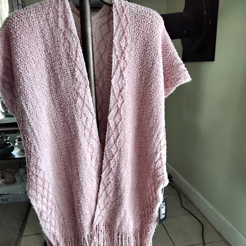 SOLD….Justin and Taylor chenille fringe sweater….SOLD!